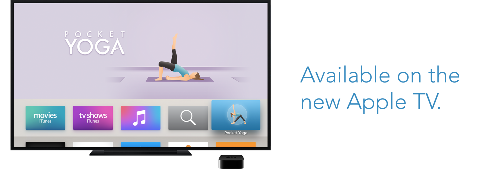 Available on the new Apple TV.