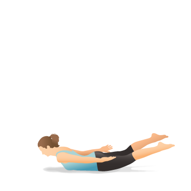 Pocket Yoga locust Pose: Yoga yoga Locust   poses