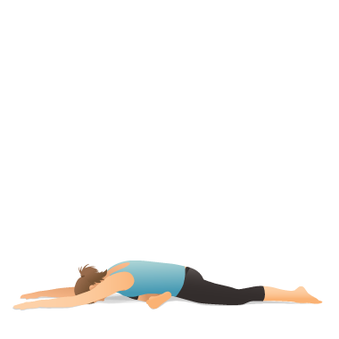 Pocket Pose: Sleeping Yoga Swan quadriceps Yoga  yoga poses